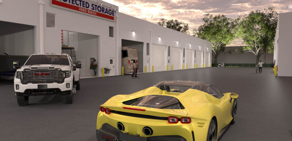 Protected Storage for RVs, Boats, Supercars, Custom Cars, C