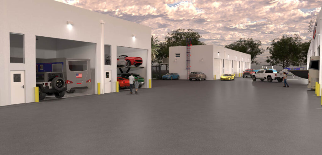 Protected Storage for RVs, Boats, Supercars, Custom Cars, C