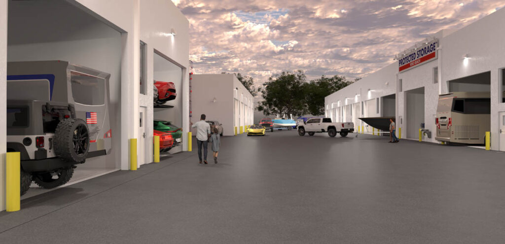 Protected Storage for RVs, Boats, Supercars, Custom Cars, C