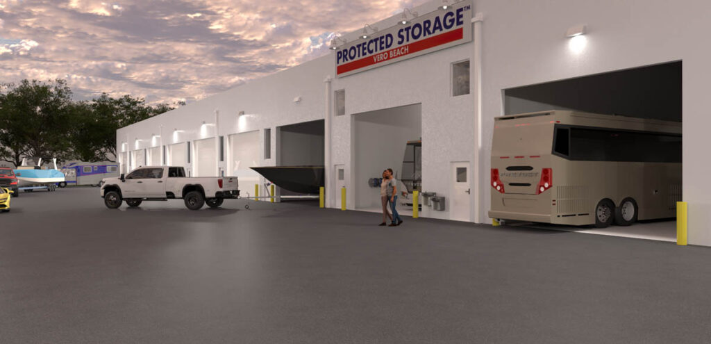 Protected Storage for RVs, Boats, Supercars, Custom Cars, C